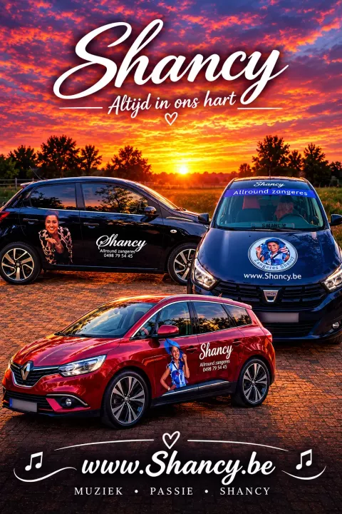 Sfeerfoto van een optreden van Shancy