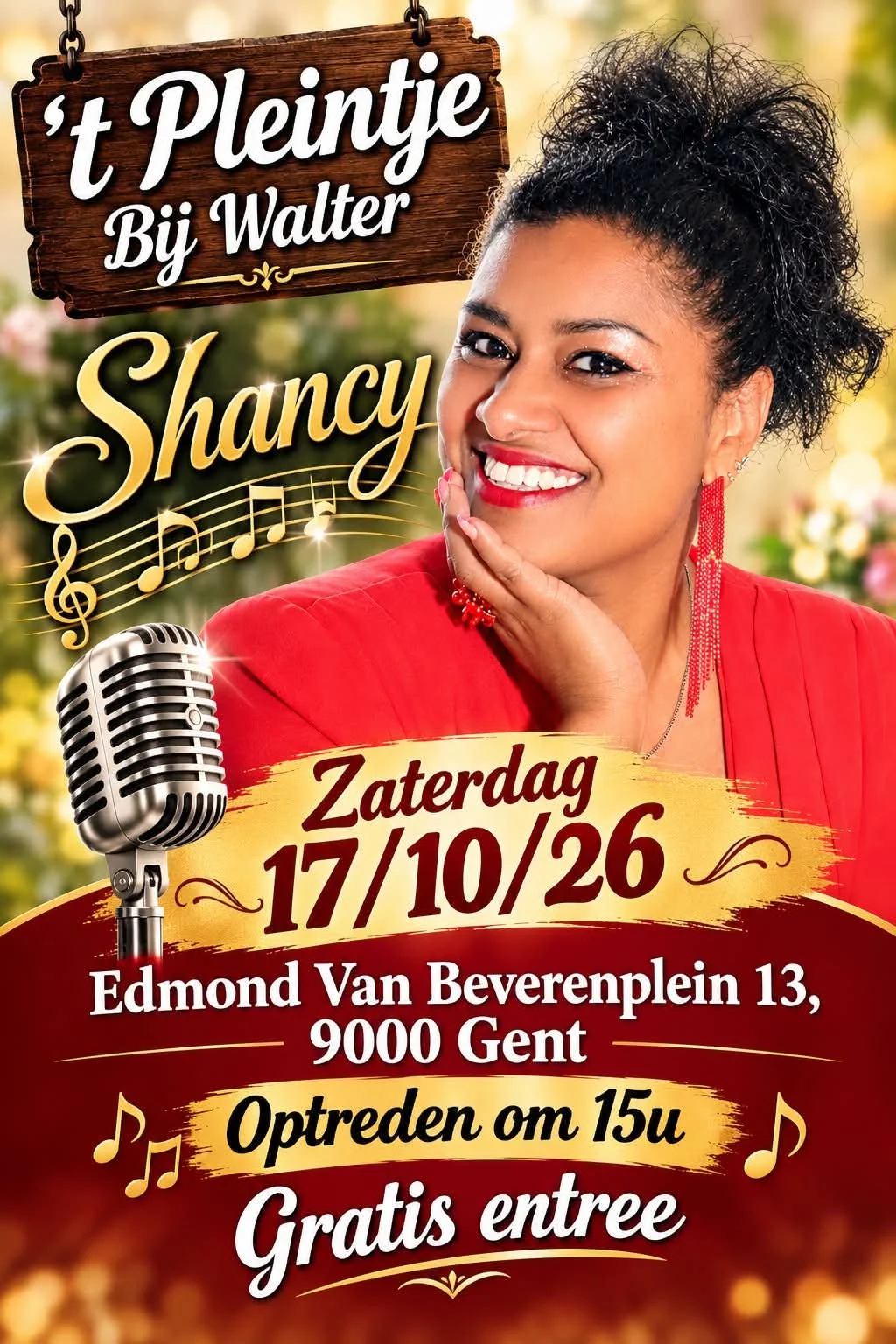 Affiche voor 'T Pleintje bij Walter